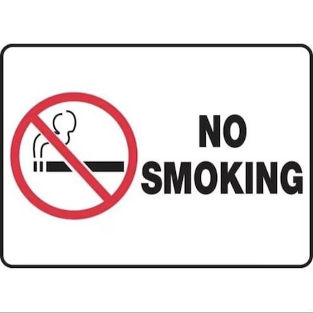 Accuform Safety Sign NO SMOKING 14 in x 20 in MSMK980VP